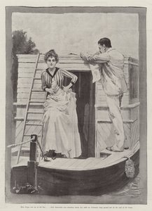 The Strange Adventures of a House-Boat, av William Black av Bernard Partridge