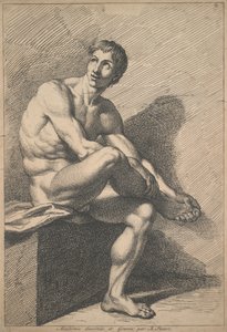 Akademi tecknad och graverad av B. Picart av Bernard Picart