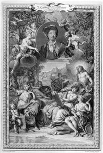 Bernard de Fontenelle, 1728-1729 av Bernard Picart