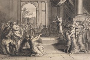 Daniel bevisar Susannas oskuld av Bernard Picart