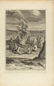 Virginians älskar eld... av Bernard Picart