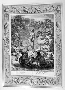 Pandoras ask, 1733 av Bernard Picart