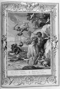 Perseus räddar Andromeda av Bernard Picart