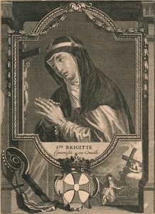 Ste. Brigitte, 1713. av Bernard Picart