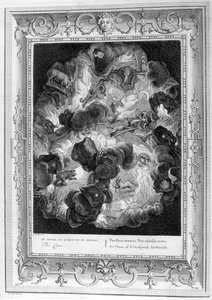 Kaoset, 1733 av Bernard Picart