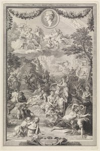 Titelblad till Ovidius Metamorfoser av Bernard Picart