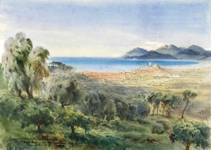 Cannes från Villa Nevada