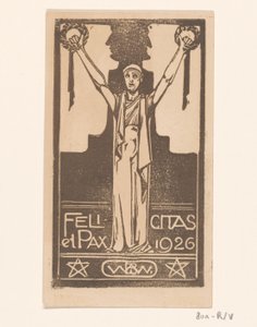 Happiness and Peace 1926 (originaltitel på objektet) av Bernard Willem Wierink
