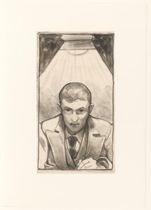 Självporträtt av Bernard Willem Wierink