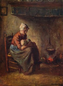 En stuga Madonna, c1915