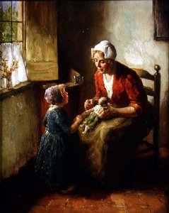 Mamma och barn