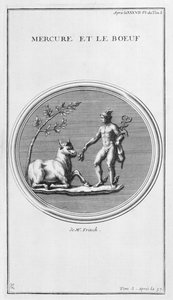 Merkurius och Oxen, 1757