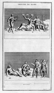 Roms ursprung, 1757