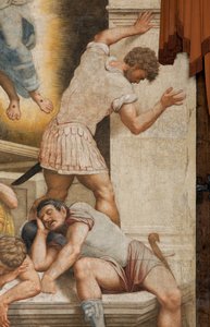 Counterfacata, Bernardino Gatti, Resurrection 1529, Detalj