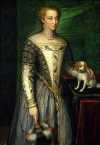 Porträtt av en kvinna, sent 1560-tal.