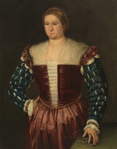 Porträtt av en dam, ca 1545-50