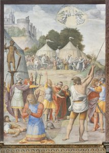 Saint Maurices martyrskap av Bernardino Luini