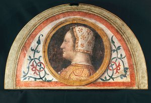 Porträtt av Bona av Savojen (Avigliana av Bernardino Luini