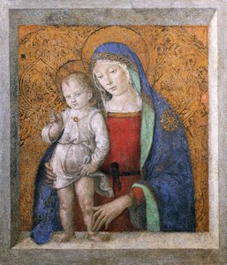 Madonna från fönsterbrädan Madonna från fönsterbrädan, ca. 1490.