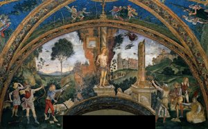 Sankt Sebastians martyrskap, 1492-1495.