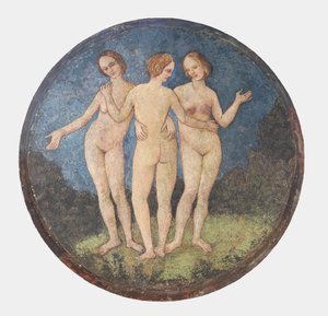 De tre nåderna, ca. 1509. av Bernardino Pinturicchio