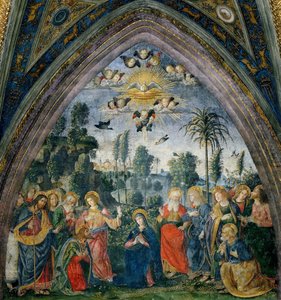 Nedstigningen av den Helige Ande Pingst, 1492-1495.