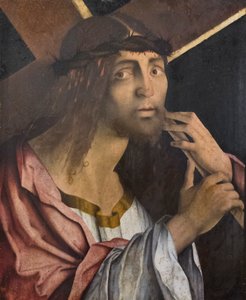 Kristus bär korset, slutet av 1400-talet av Bernardino di Bosio Zaganelli