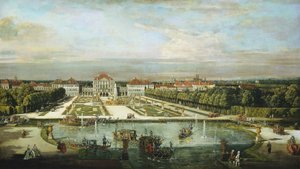 Nymphenburg Palace, München, ca. 1761. av Bernardo Bellotto