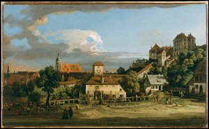 Pirna: Obertor från söder av Bernardo Bellotto