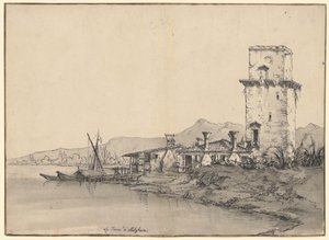 Tornet i Marghera av Bernardo Bellotto