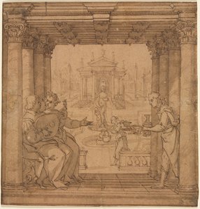 Illustration från Torquato Tassos Gerusalemme Liberata, 1586-1590.