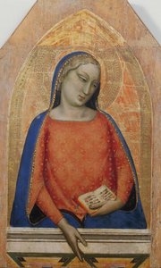 Madonna från Magnificat, ca 1335.
