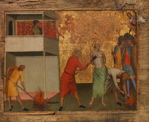 Saint Reparata torterade med glödheta strykjärn.