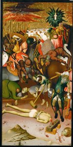 Fyra scener från Sankt Georgs martyrskap ... av Bernardo Martorell