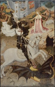 Saint George dödar draken, 1434-35