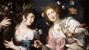 Allegori över våren och sommaren av Bernardo Strozzi