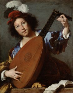 Lutspelaren, ca. 1645