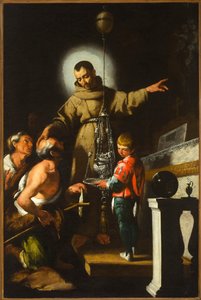 Miraklet av Sankt Didacus av Bernardo Strozzi