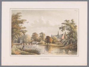 Stadsbild i Alkmaar Alkmaar (serietitel på objekt)