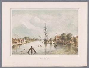 Stadsbild i Alkmaar Alkmaar (serietitel på objekt)