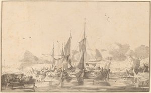 Kanalen i Utrecht, 1771, publicerad 1787.