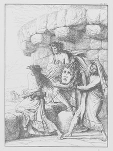 Dantes gudomliga komedi, Inferno (Helvetet), plansch XV (litografi)