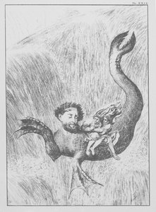 Dantes gudomliga komedi, Inferno (helvetet), plansch XXIX (litografi)