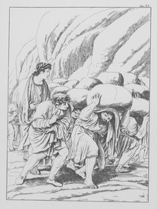 Dantes gudomliga komedi, Purgatorio (Skärselden), plansch XX (litografi)