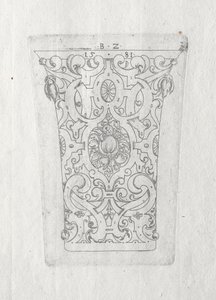 Prydnadsbägare, 1581. av Bernhard Zan