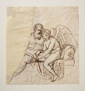 Amor och Anacreon av Bertel Thorvaldsen