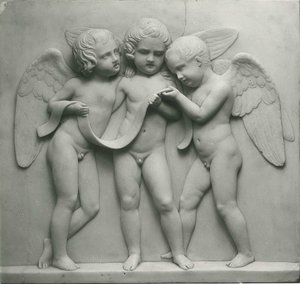 Musikens genier – sång av Bertel Thorvaldsen