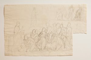 Instiftandet av eukaristin av Bertel Thorvaldsen