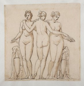 De tre gracerna av Bertel Thorvaldsen