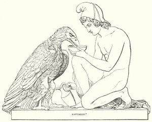 Ganymedes av Bertel after Thorvaldsen